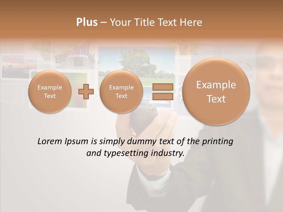 Female Lips Lady PowerPoint Template