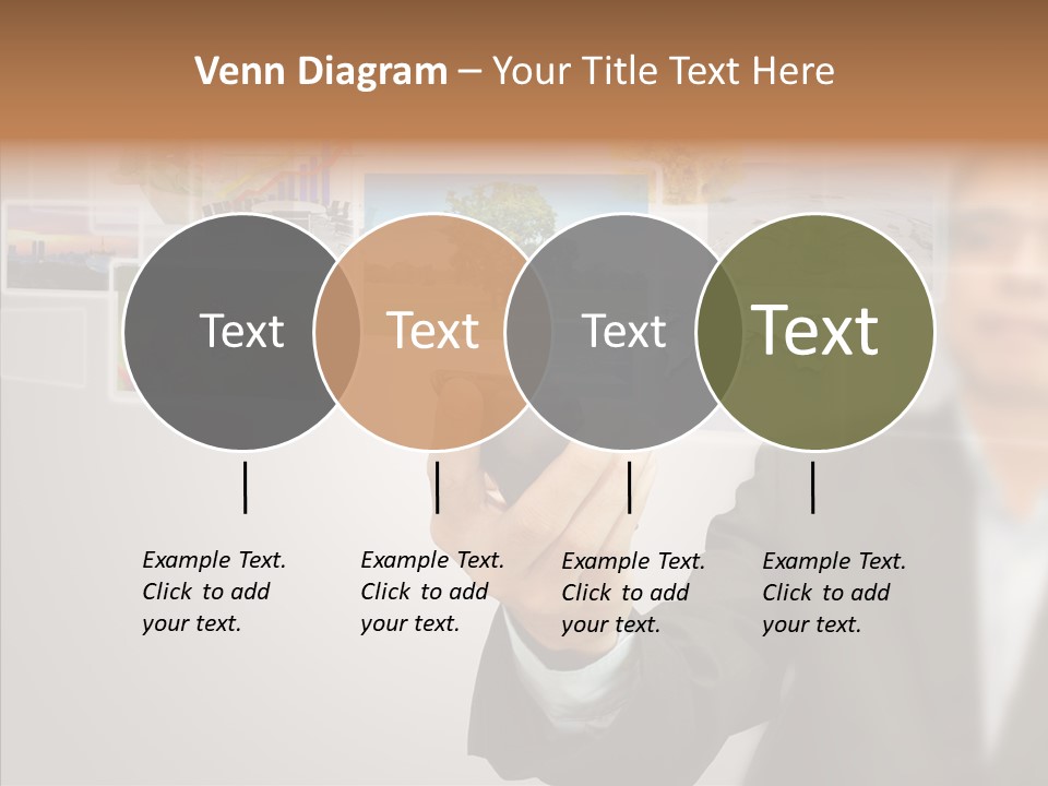 Female Lips Lady PowerPoint Template