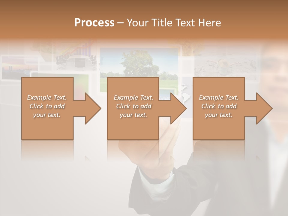 Female Lips Lady PowerPoint Template