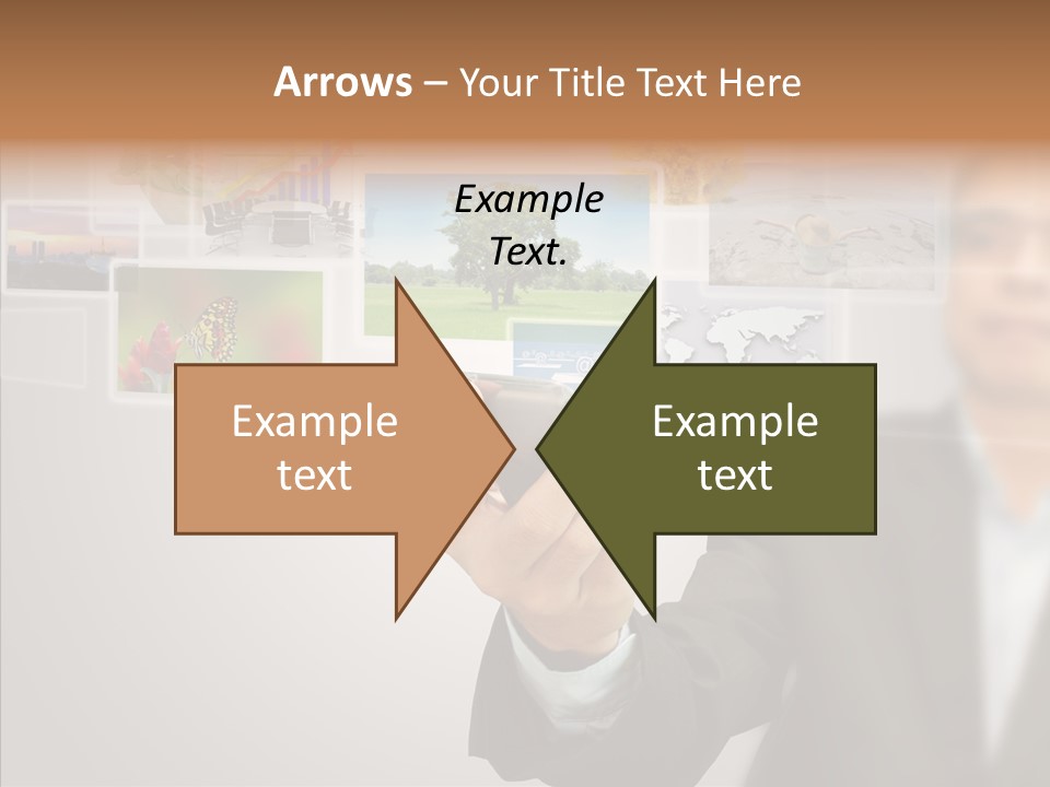 Female Lips Lady PowerPoint Template