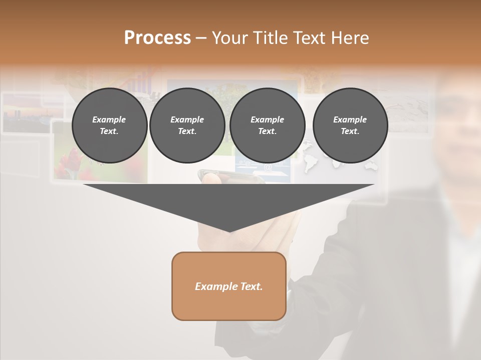 Female Lips Lady PowerPoint Template