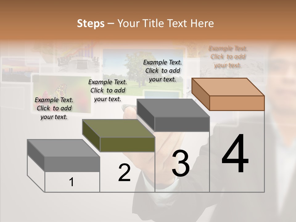 Female Lips Lady PowerPoint Template