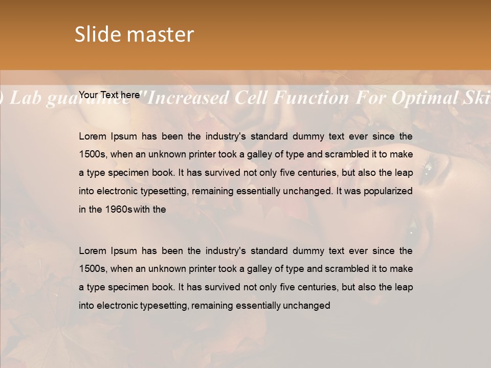 Madonna Savior Nativity PowerPoint Template