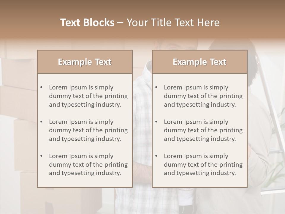 Flat Casual Crate PowerPoint Template