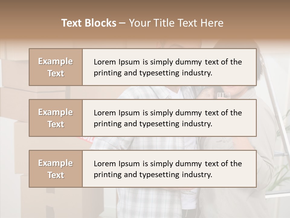 Flat Casual Crate PowerPoint Template