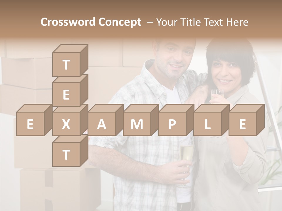 Flat Casual Crate PowerPoint Template