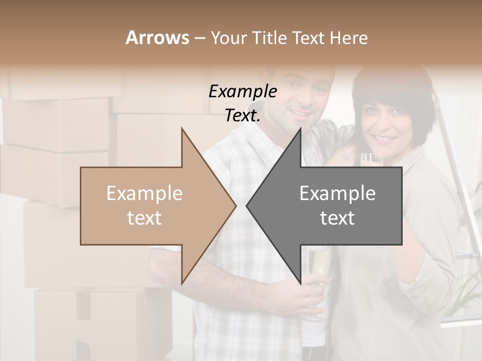 Flat Casual Crate PowerPoint Template