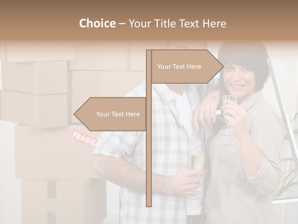 Flat Casual Crate PowerPoint Template