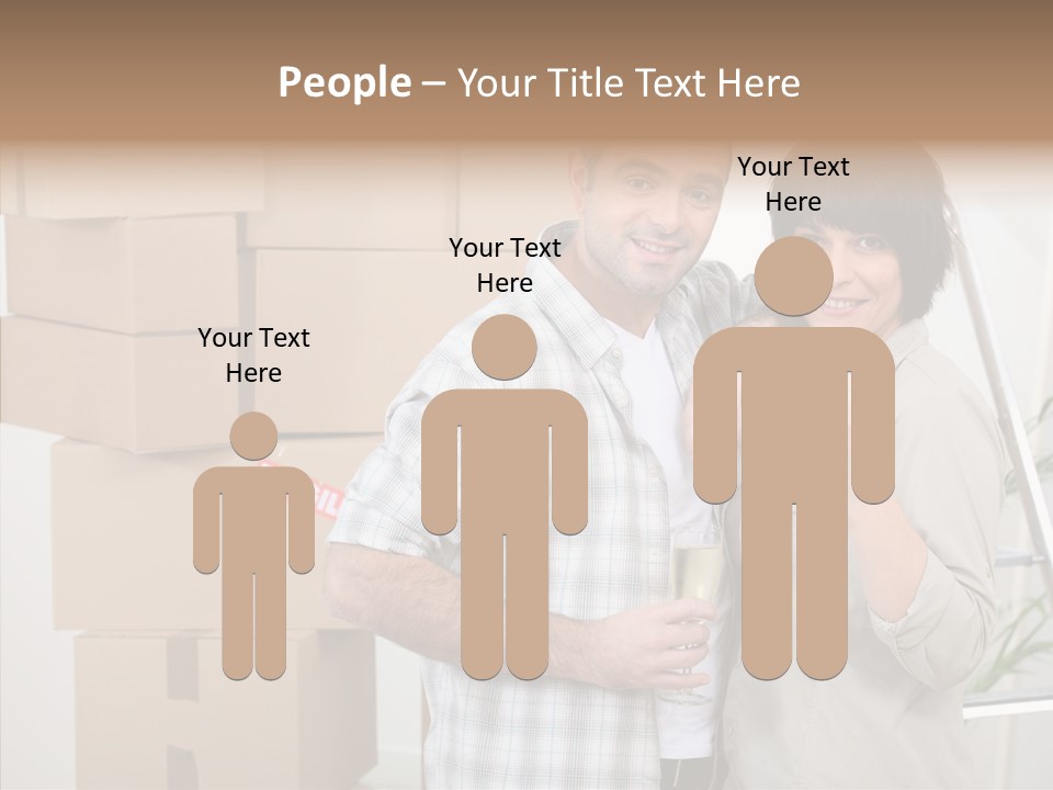 Flat Casual Crate PowerPoint Template