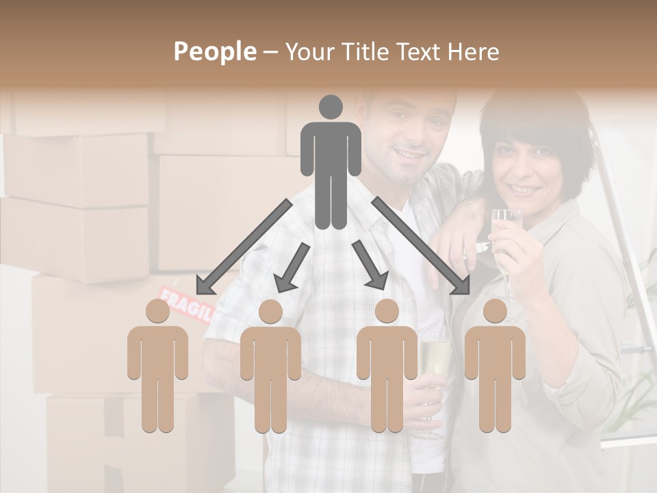 Flat Casual Crate PowerPoint Template