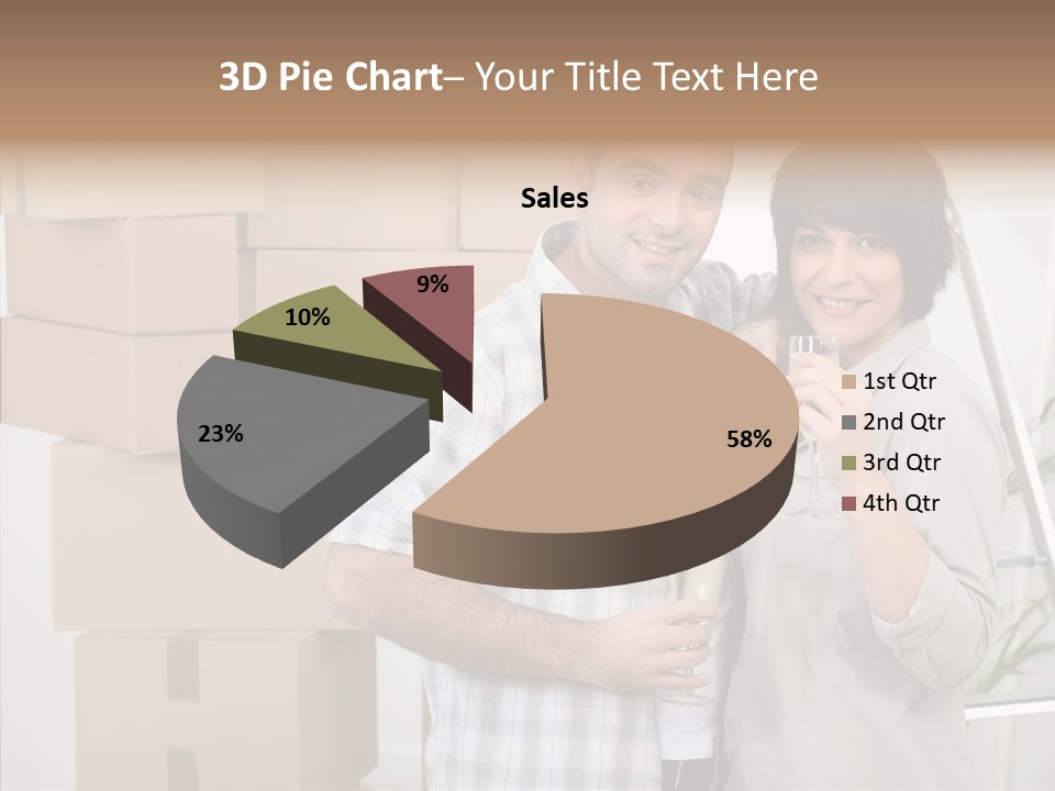 Flat Casual Crate PowerPoint Template