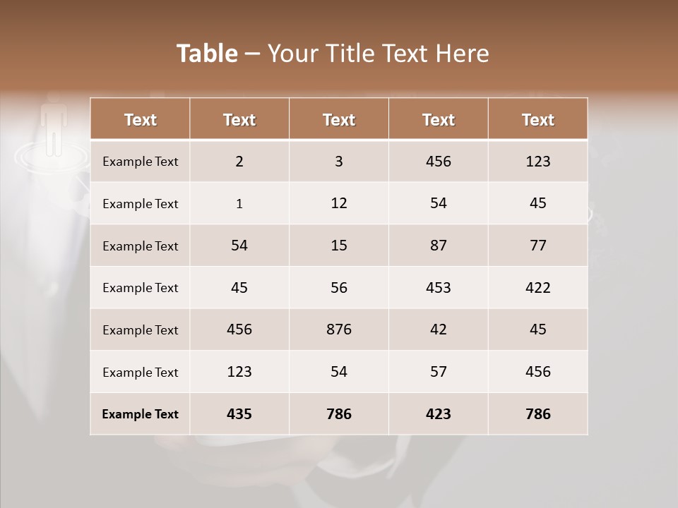 People Phone Notebook PowerPoint Template