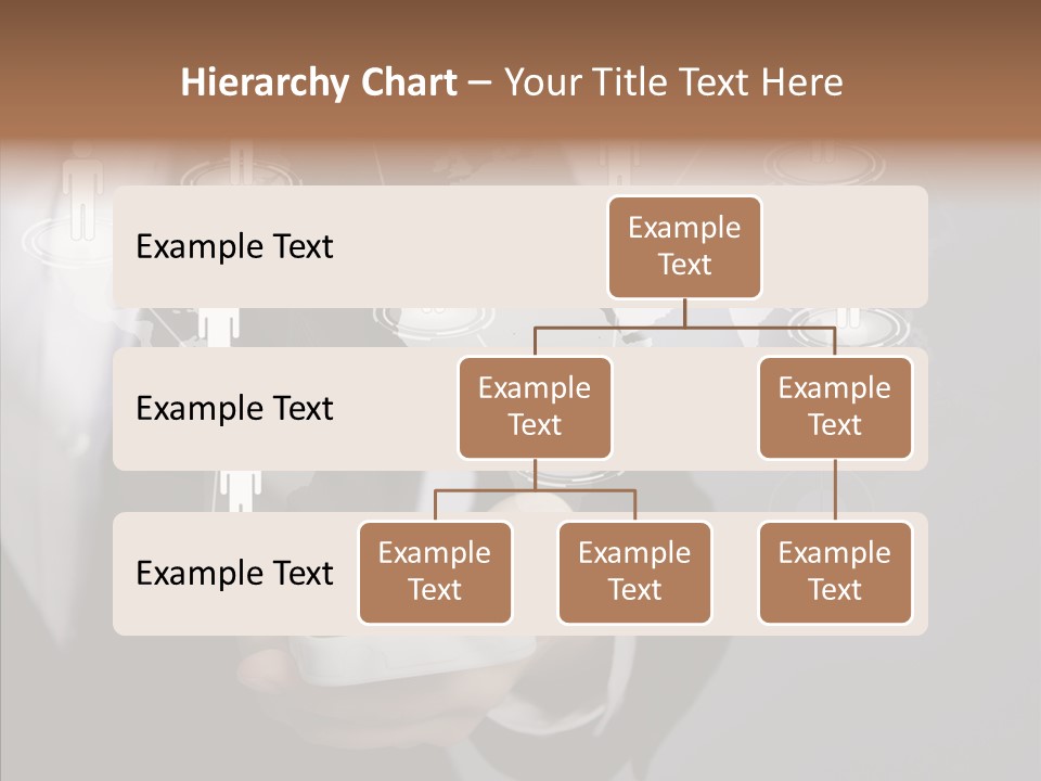 People Phone Notebook PowerPoint Template