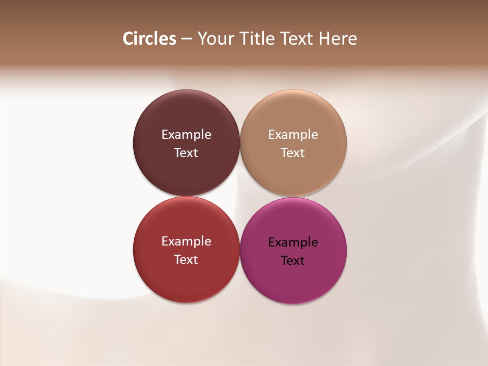 Female Lips Lady PowerPoint Template