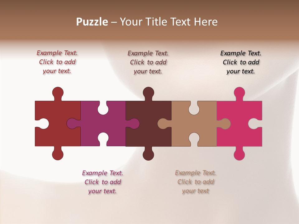 Female Lips Lady PowerPoint Template