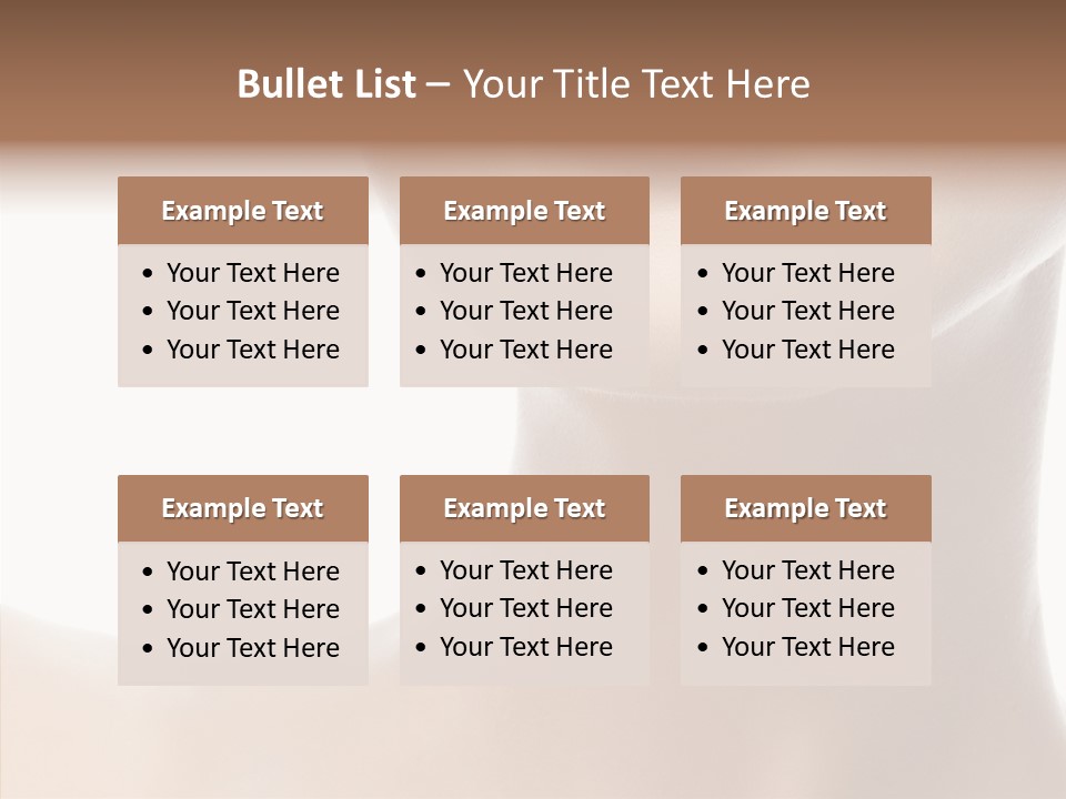 Female Lips Lady PowerPoint Template