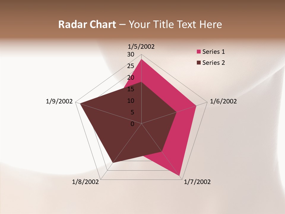 Female Lips Lady PowerPoint Template