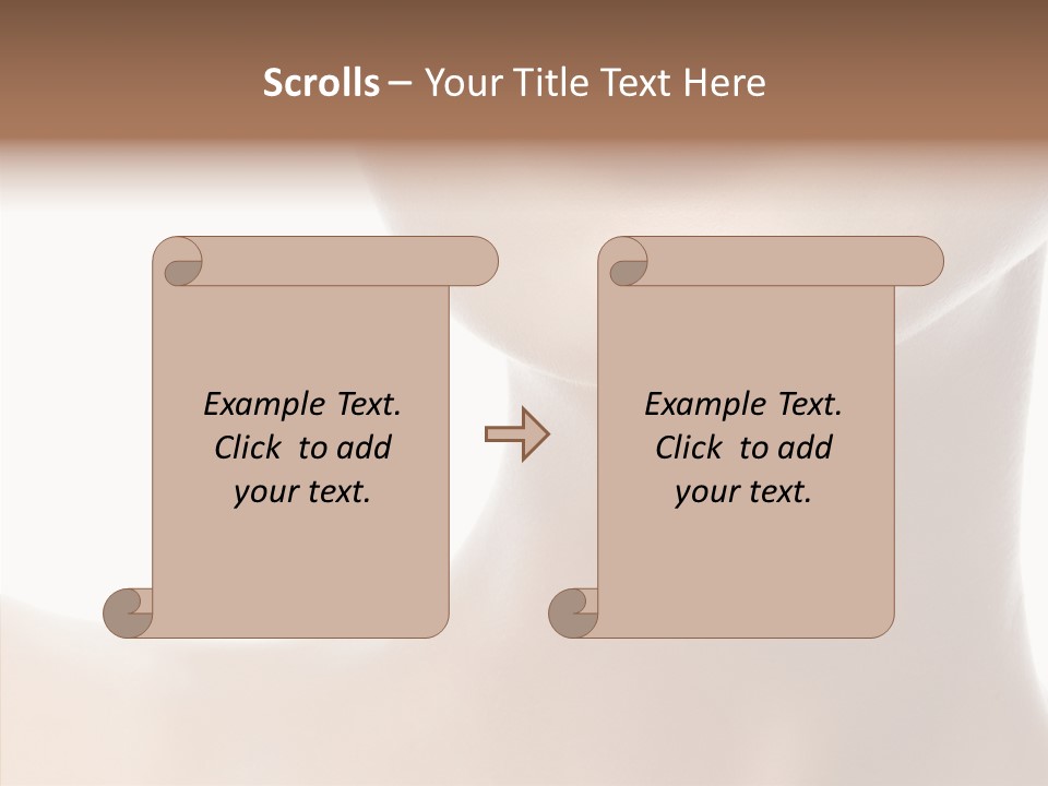 Female Lips Lady PowerPoint Template