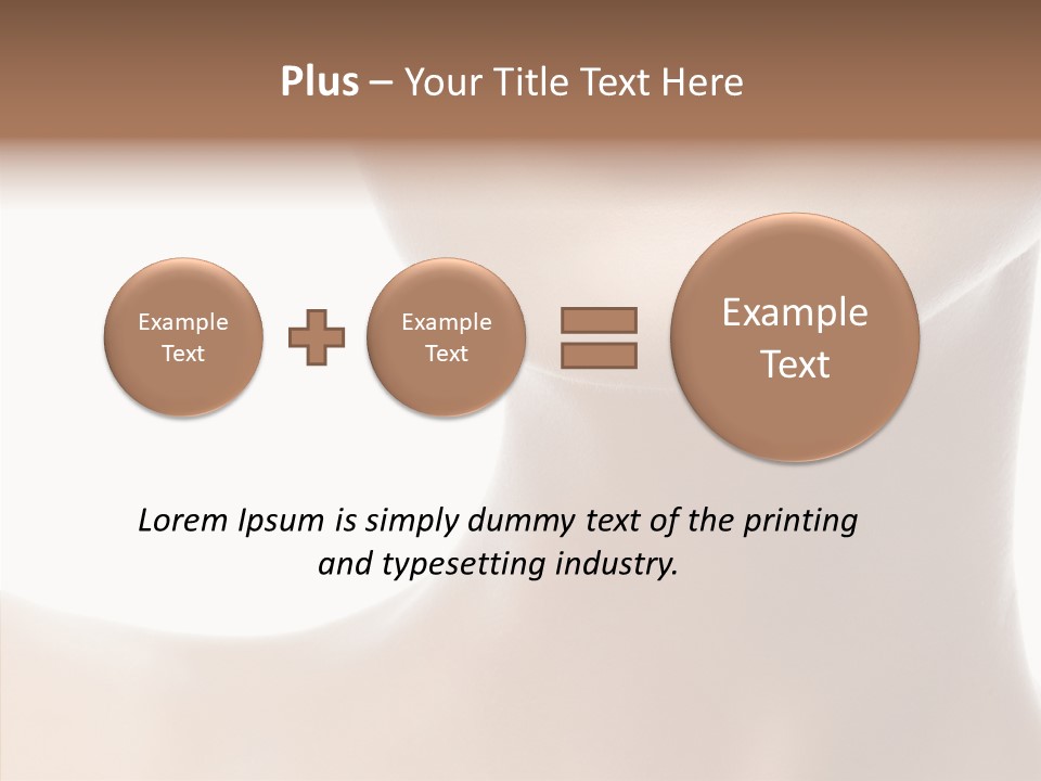 Female Lips Lady PowerPoint Template