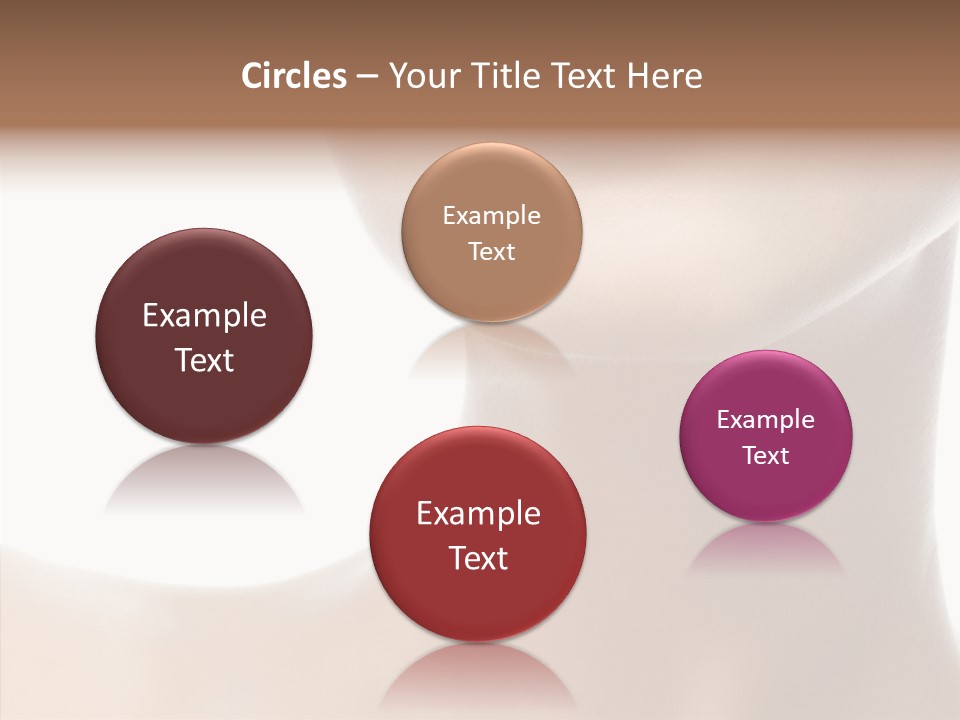 Female Lips Lady PowerPoint Template