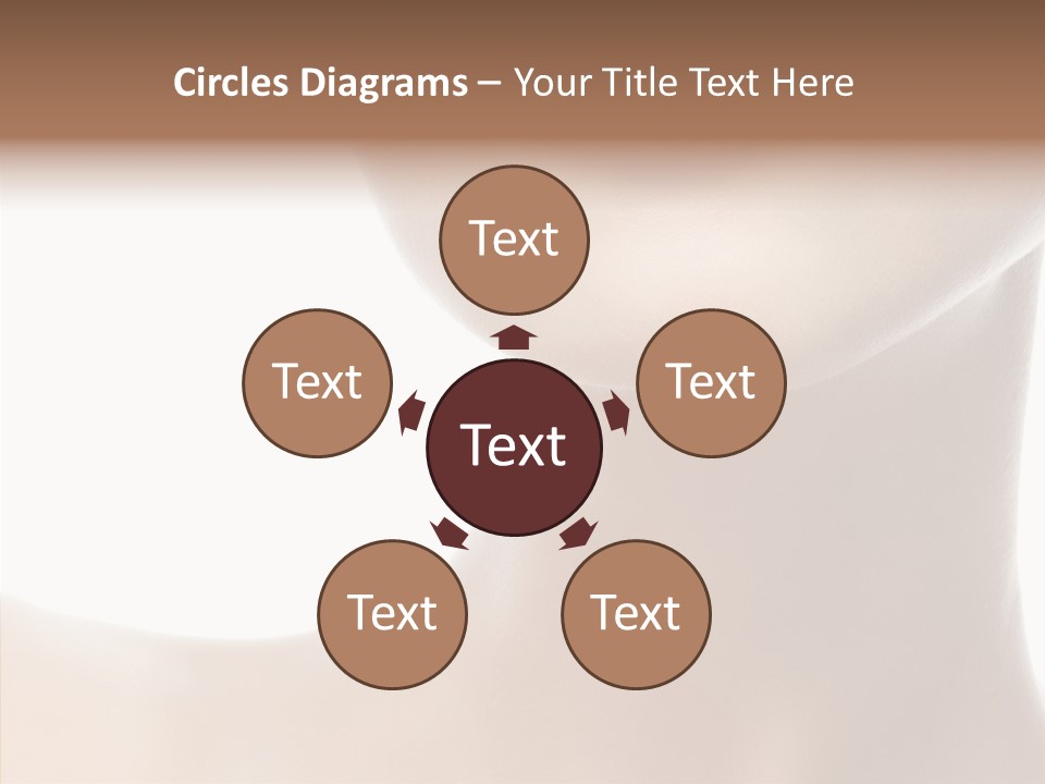 Female Lips Lady PowerPoint Template