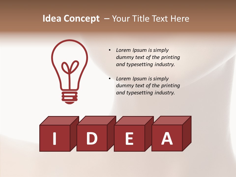 Female Lips Lady PowerPoint Template