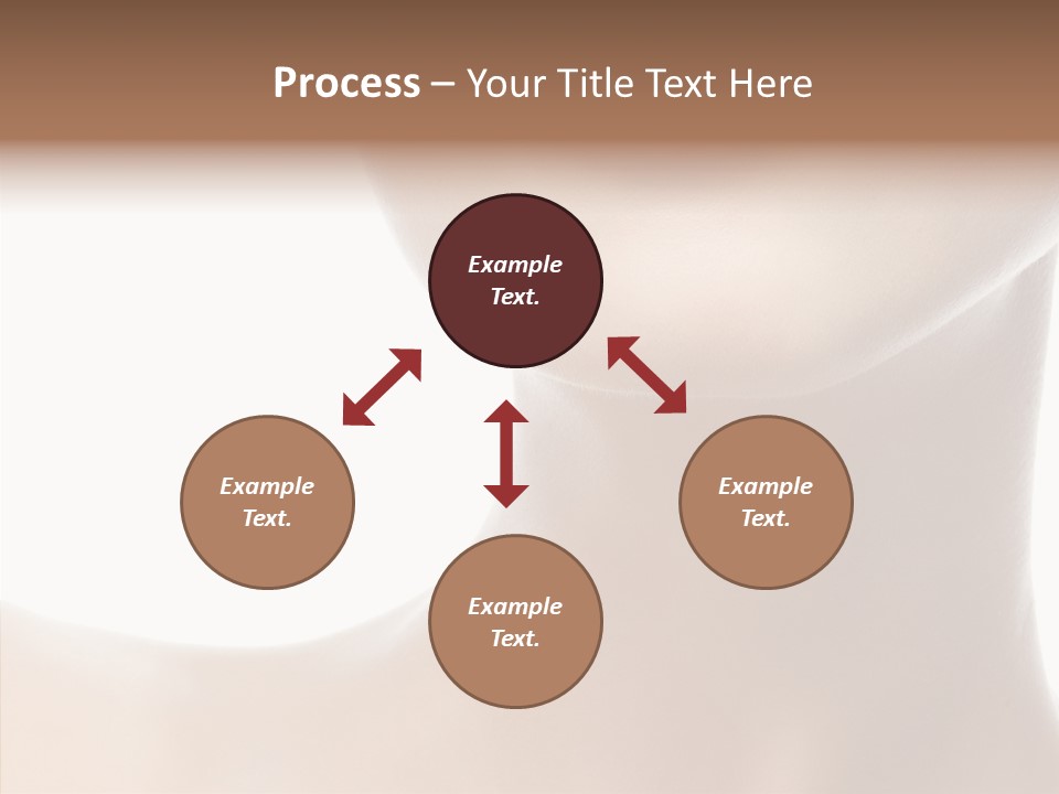 Female Lips Lady PowerPoint Template