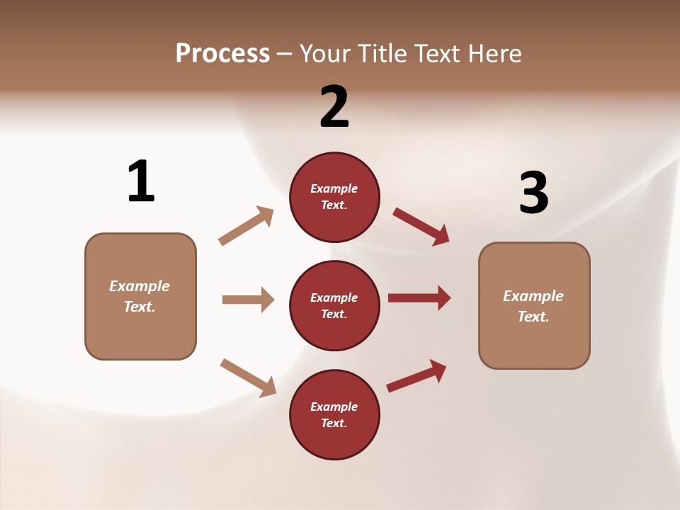 Female Lips Lady PowerPoint Template