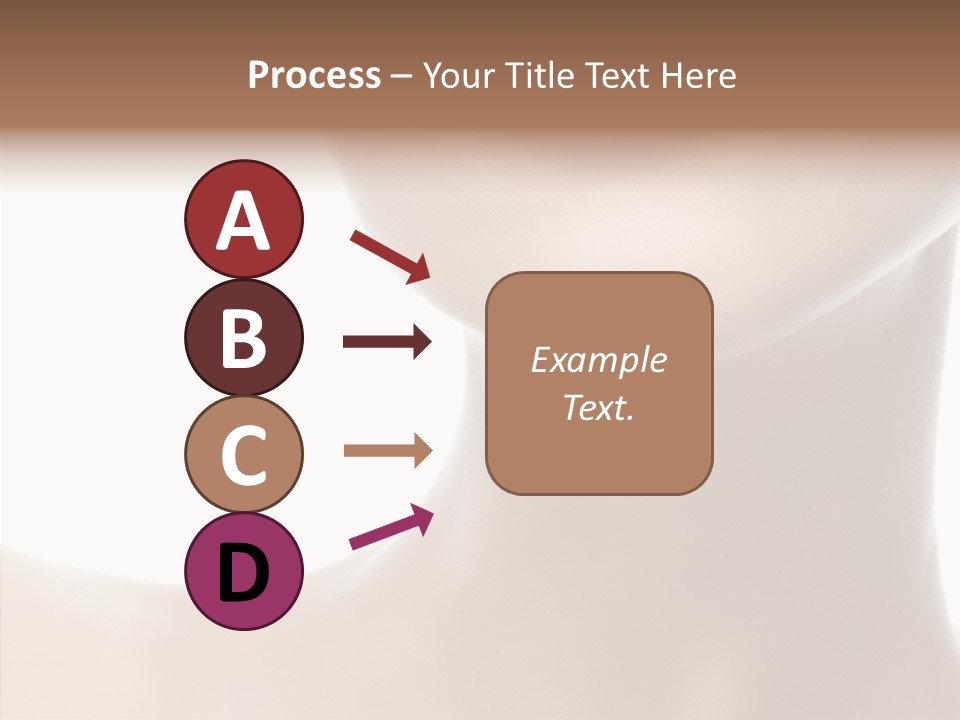 Female Lips Lady PowerPoint Template