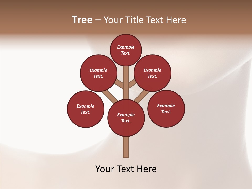 Female Lips Lady PowerPoint Template