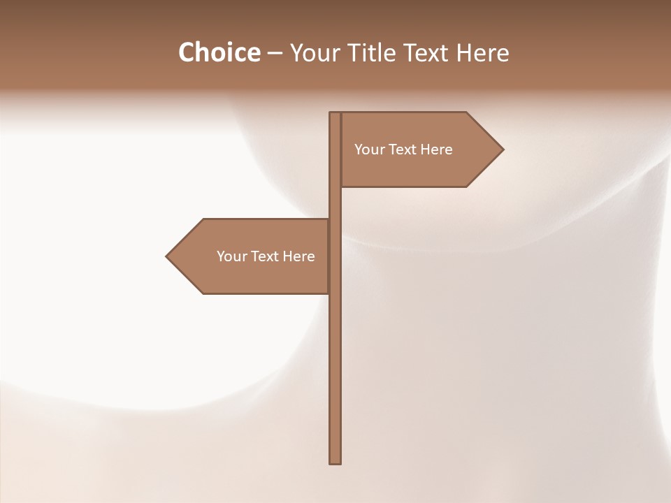 Female Lips Lady PowerPoint Template