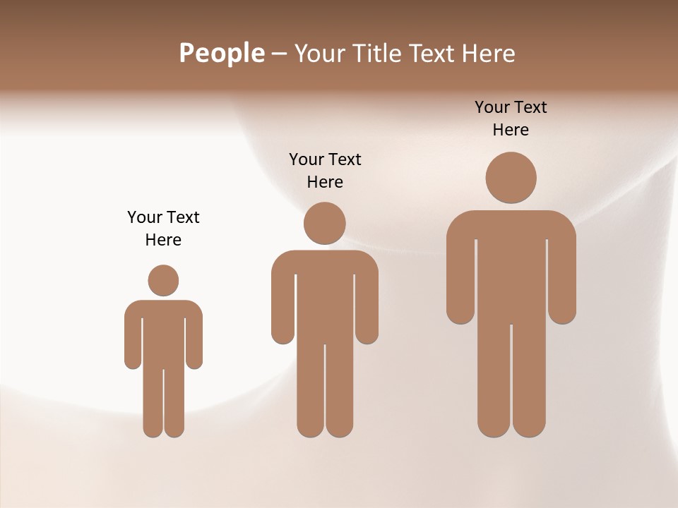 Female Lips Lady PowerPoint Template