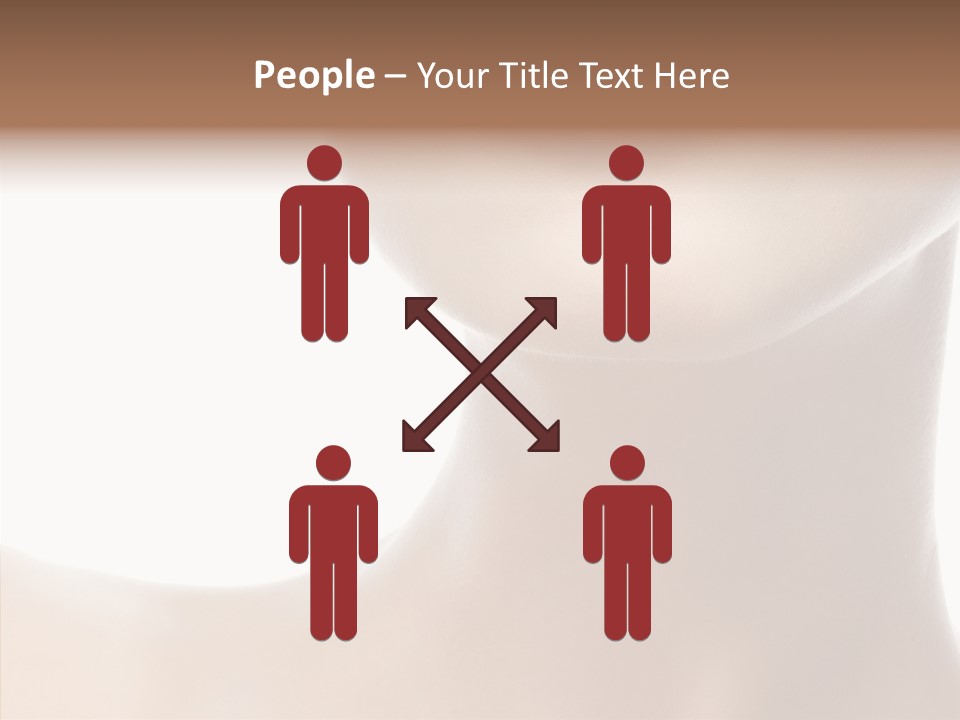 Female Lips Lady PowerPoint Template