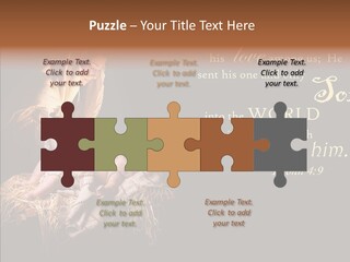 Madonna Savior Nativity PowerPoint Template
