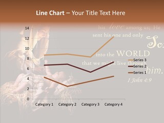 Madonna Savior Nativity PowerPoint Template