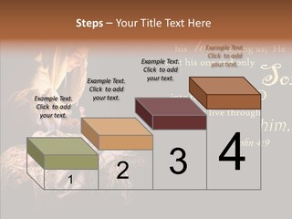 Madonna Savior Nativity PowerPoint Template