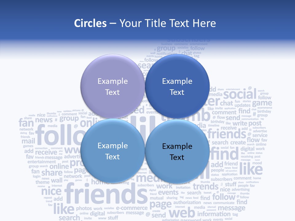 Vote Comment Symbol PowerPoint Template