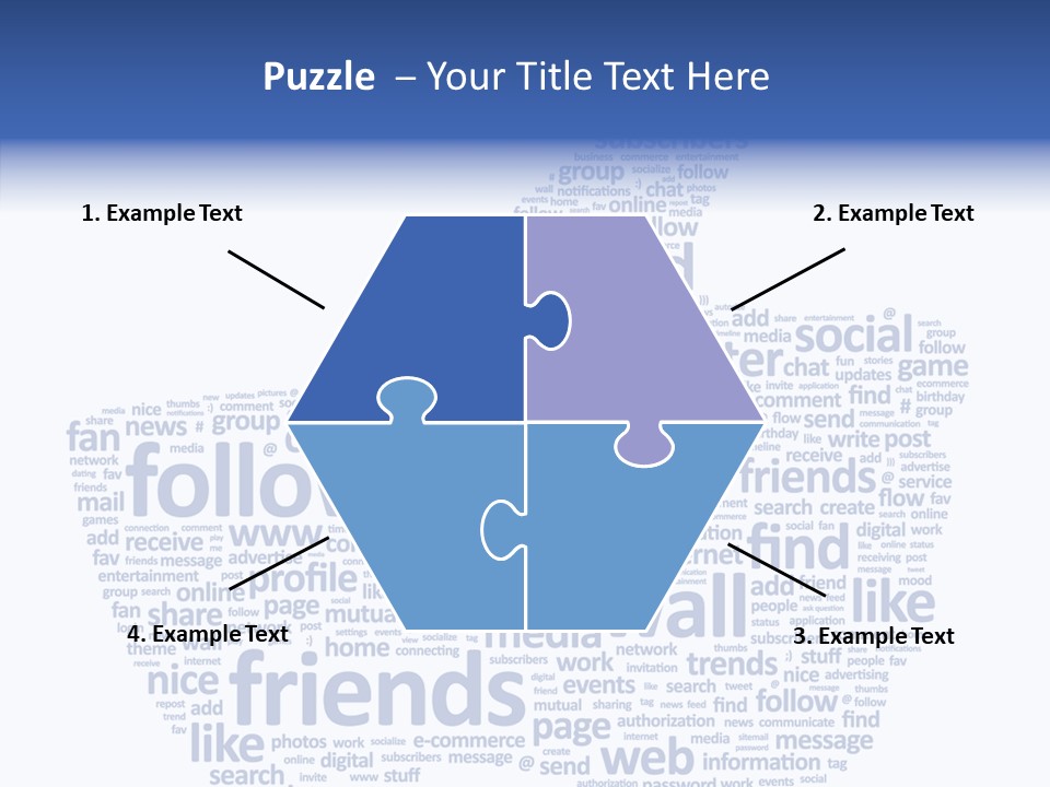 Vote Comment Symbol PowerPoint Template