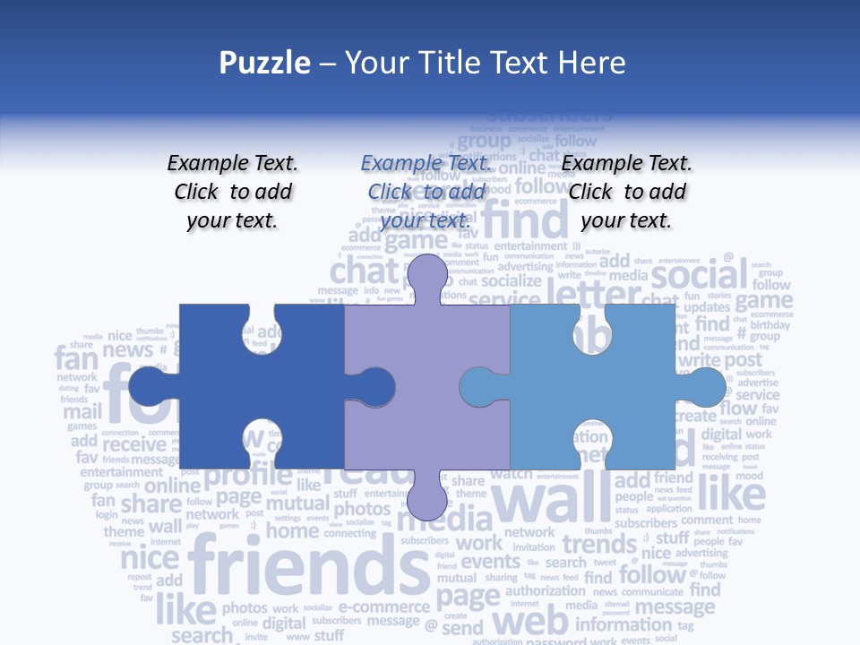 Vote Comment Symbol PowerPoint Template