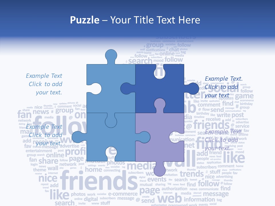 Vote Comment Symbol PowerPoint Template