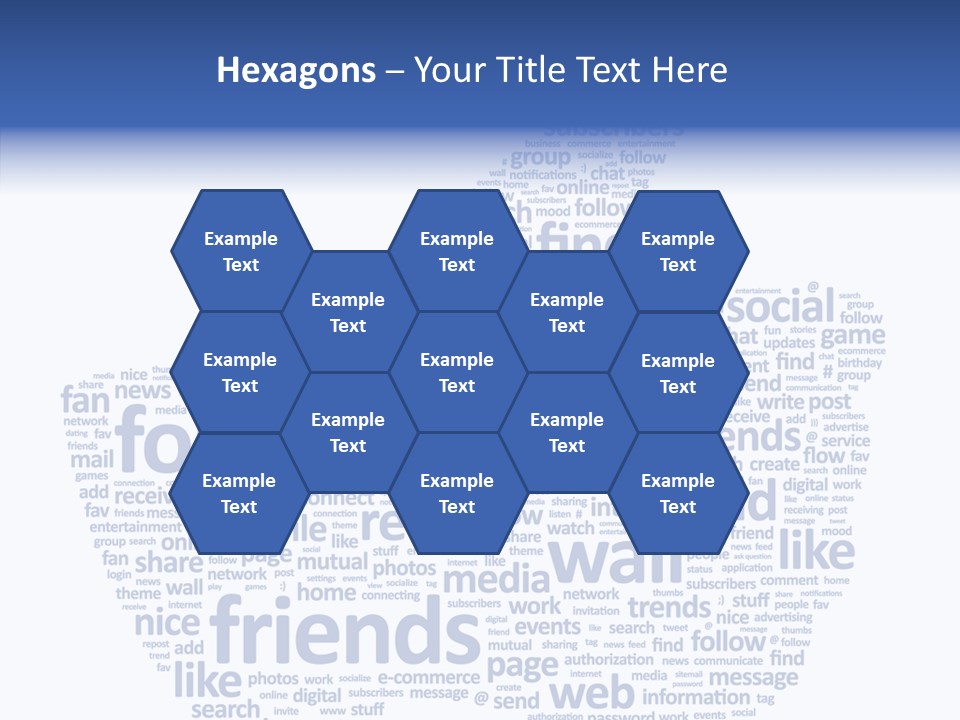 Vote Comment Symbol PowerPoint Template