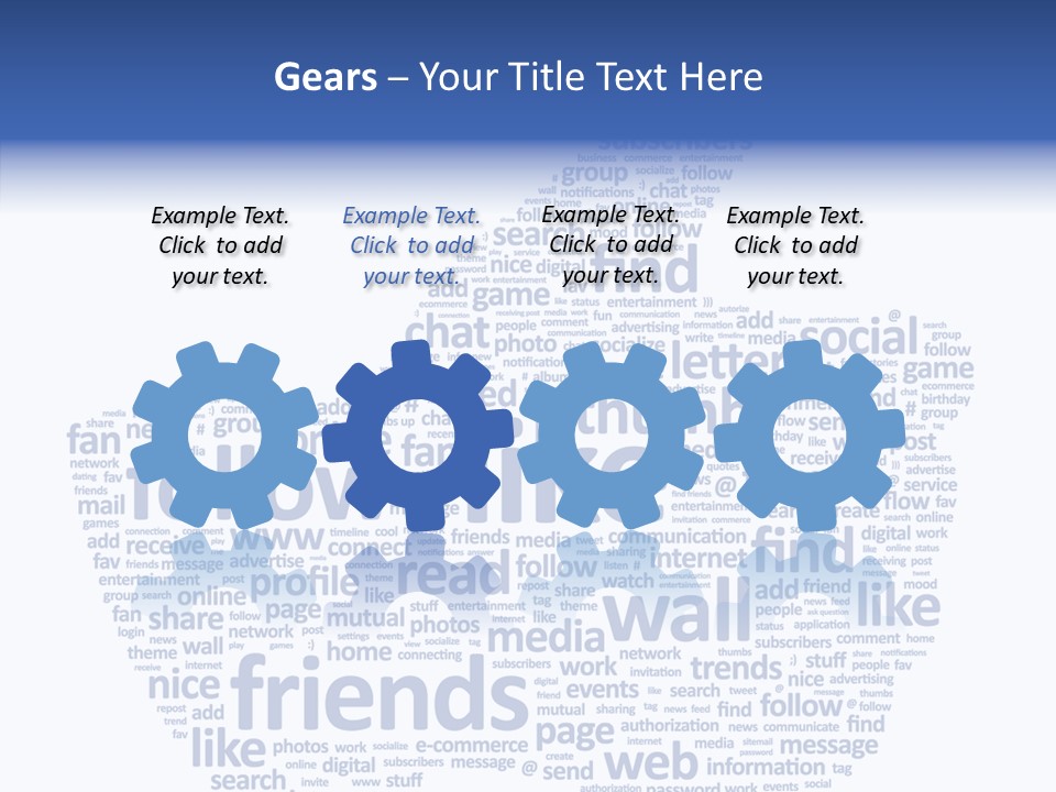 Vote Comment Symbol PowerPoint Template