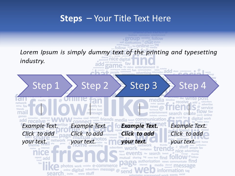 Vote Comment Symbol PowerPoint Template