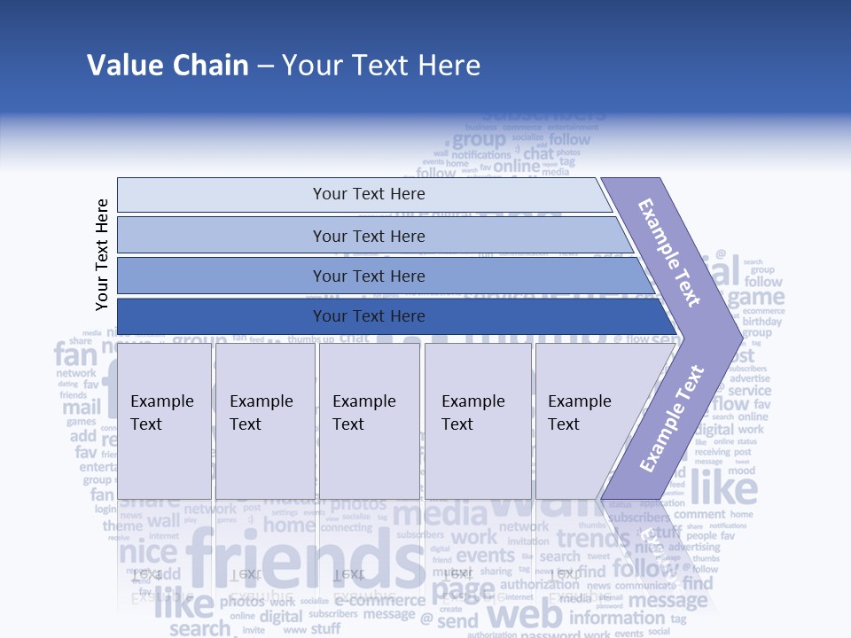 Vote Comment Symbol PowerPoint Template