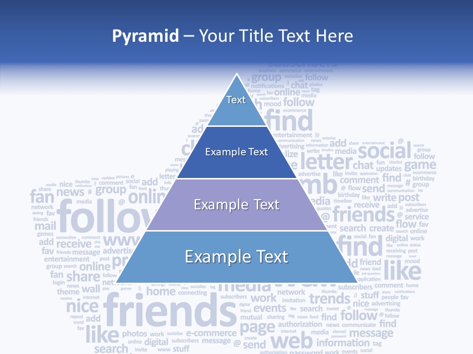 Vote Comment Symbol PowerPoint Template