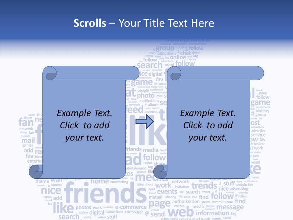 Vote Comment Symbol PowerPoint Template
