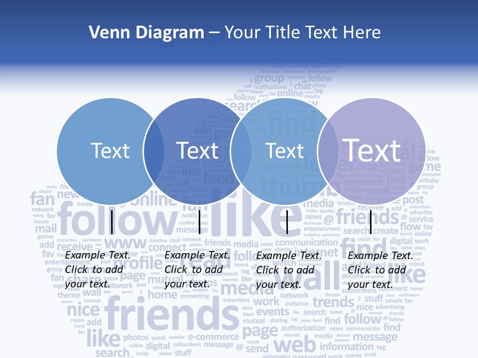 Vote Comment Symbol PowerPoint Template