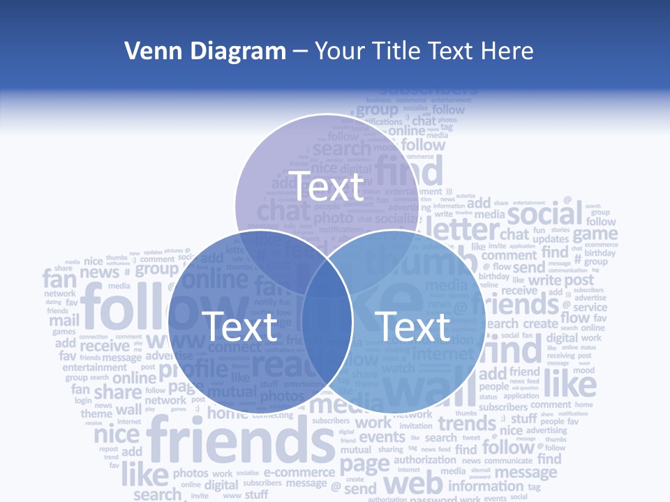 Vote Comment Symbol PowerPoint Template