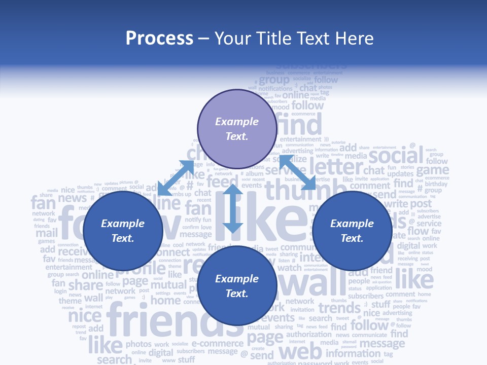 Vote Comment Symbol PowerPoint Template