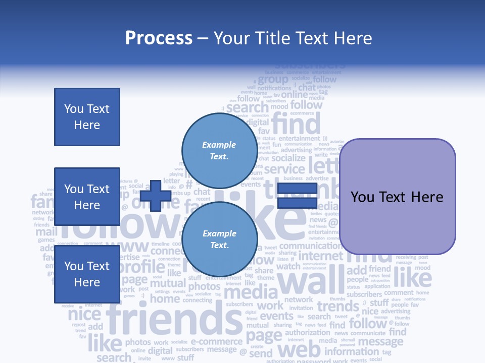 Vote Comment Symbol PowerPoint Template